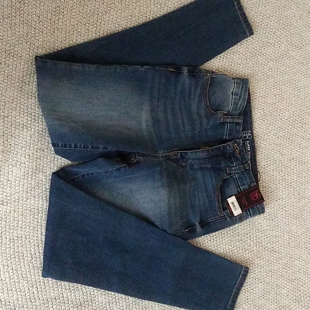 New super high rise jeans